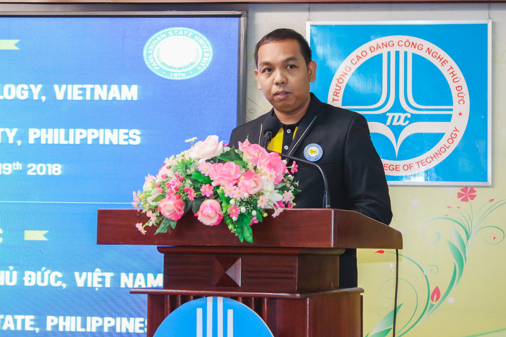 Engr. Rodel P. Hacla - Head of PSU delegation
