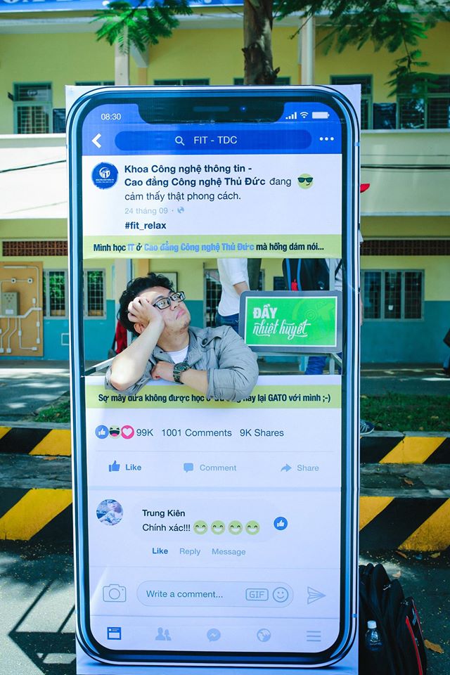 Đội cộng tác viên và giảng viên FIT-TDC hỗ trợ Lễ đón tân FIT-TDCer 2017.