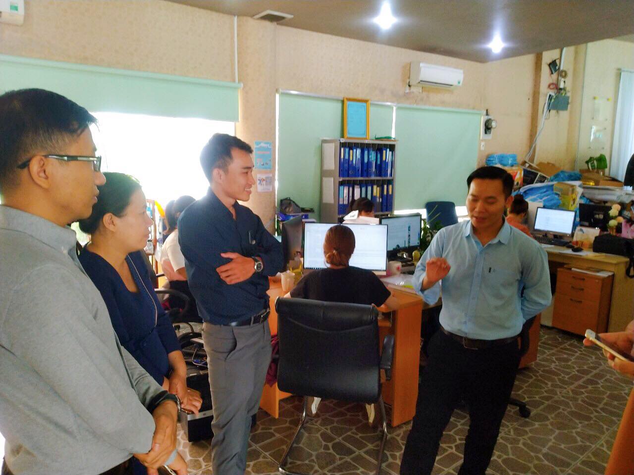 FIT-TDC trao đổi, thảo luận với đại diện trung tâm dữ liệu Đại Học Quốc Gia Tp.HCM