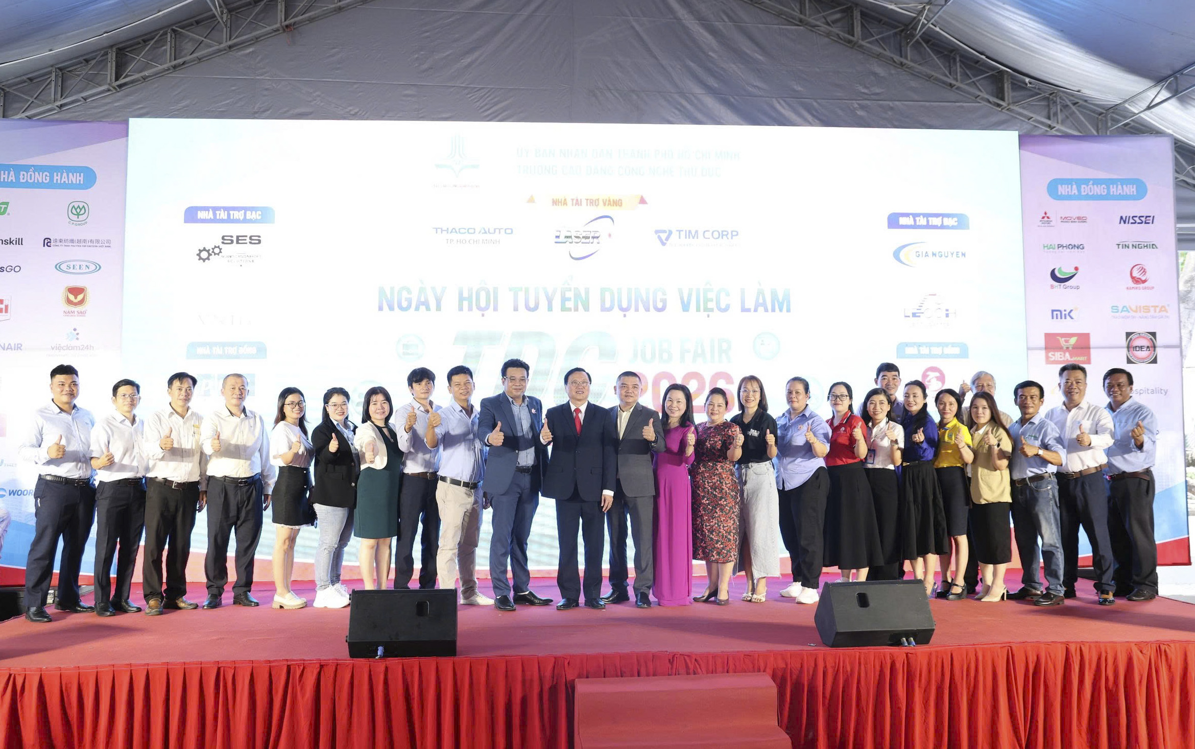 Ngày hội Tuyển dụng việc làm năm 2026 tại TDC được tổ chức quy mô với gần 50 doanh nghiệp tham gia